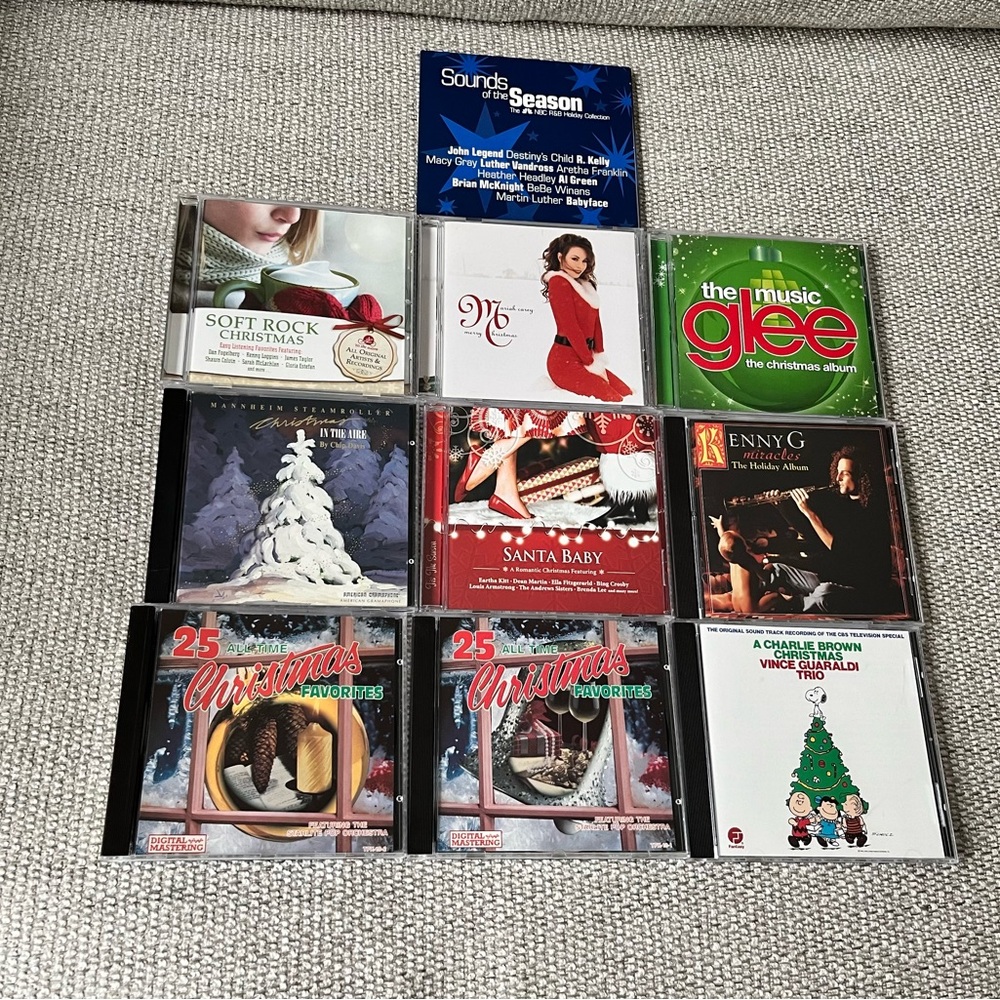 10 Christmas Holiday Music CD’s